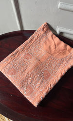 将图像加载到图库查看器中， Women&#39;s Lakhnavi Handcrafted Munga Silk Chikankari Unstitched Kurti Fabric - HONC0270476
