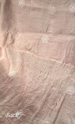 Load image into Gallery viewer, Women&#39;s Lakhnavi Handcrafted Munga Silk Chikankari Kurta And Dupatta Set- HONC0282782
