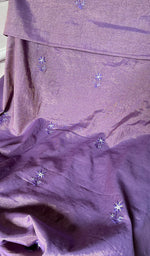 Load image into Gallery viewer, Women&#39;s Lakhnavi Handcrafted Tissue Chanderi Chikankari Suit Material - HONC0275989
