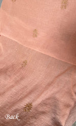 Load image into Gallery viewer, Women&#39;s Lakhnavi Handcrafted Maheshwari Mul Chanderi Unstitched Kurta And Dupatta Set - HONC0270061
