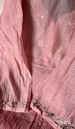 Load image into Gallery viewer, Women&#39;s Lakhnavi Handcrafted Mul Chanderi Semi -stitched Kurta And Dupatta Set - HONC0289423
