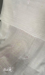 Load image into Gallery viewer, Women&#39;s Lakhnavi Handcrafted Mul Chanderi Unstitched Kurta And Dupatta Set- HONC0307467
