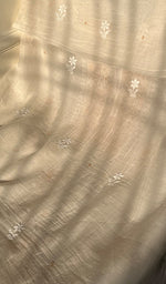 Load image into Gallery viewer, Women&#39;s Lakhnavi Handcrafted Mul Chanderi Unstitched  Kurta And Dupatta Set- HONC0297200
