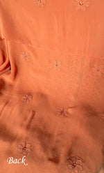 将图像加载到图库查看器中， Women&#39;s Lakhnavi Handcrafted Viscose Georgette Chikankari Full Suit Material - HONC0299907
