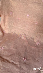Load image into Gallery viewer, Women&#39;s Lakhnavi Handcrafted Tissue Chanderi Chikankari Suit Material - HONC0275987
