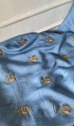 Load image into Gallery viewer, Mahira Women's Lakhnavi Handcrafted Mul Chanderi Unstitched Chikankari Full Suit - HONC0355232