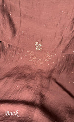 Load image into Gallery viewer, Women&#39;s Lakhnavi Handcrafted Mul Chanderi Chikankari Full Suit Material - HONC0153812
