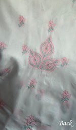 Load image into Gallery viewer, Women&#39;s Lakhnavi Handcrafted Cotton Chikankari Suit Material - HONC0291815
