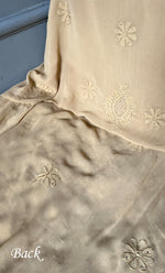Load image into Gallery viewer, Women&#39;s Lakhnavi Handcrafted Viscose Georgette Chikankari Full Suit Material - HONC0271108
