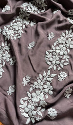 Load image into Gallery viewer, Women&#39;s Lakhnavi Handcrafted Cotton Chikankari Kurti- HONC0301043
