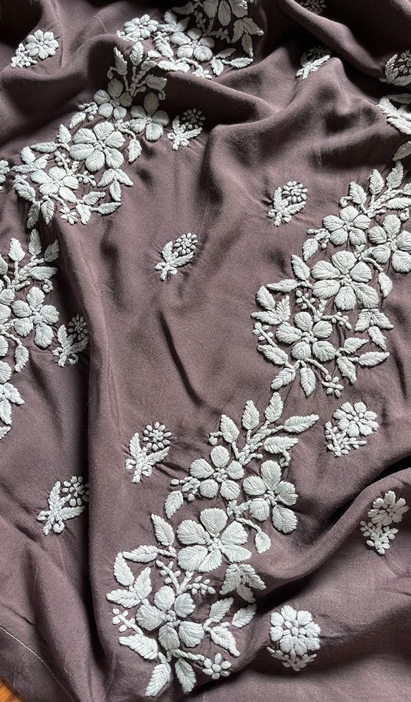 Women's Lakhnavi Handcrafted Cotton Chikankari Kurti- HONC0301043
