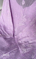 将图像加载到图库查看器中， Women&#39;s Lakhnavi Handcrafted Kota Cotton Semi - Stitched Kurta And Dupatta Set- HONC0314210
