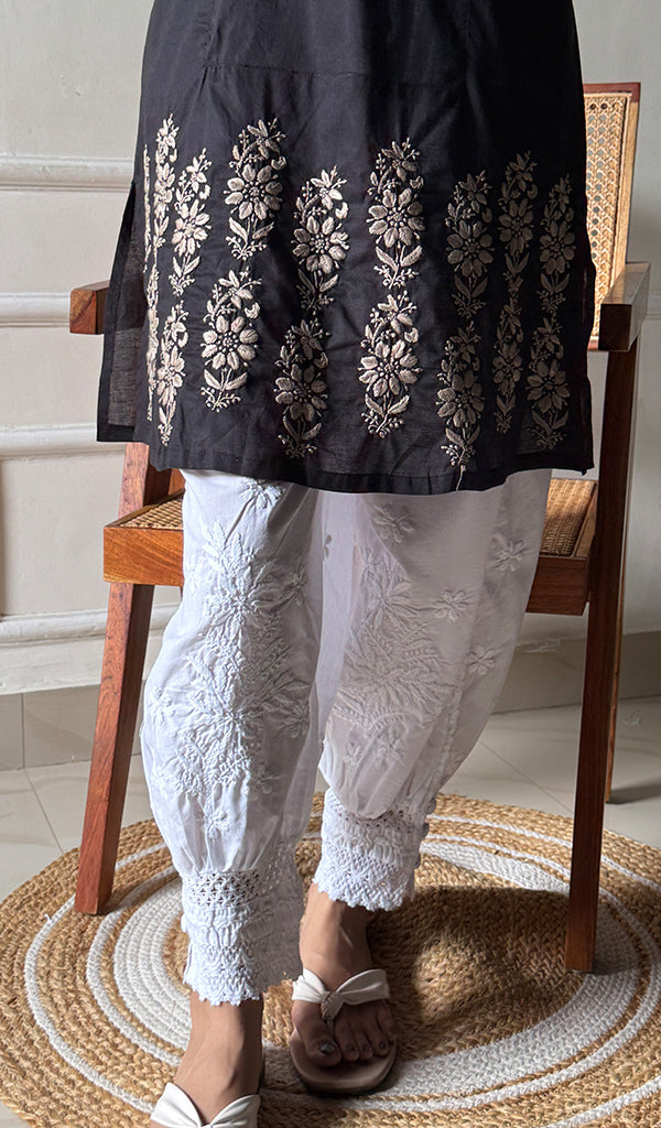 Women's Lucknowi Handcrafted Cotton Chikankari Top - HONC0297427