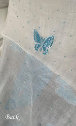 Load image into Gallery viewer, Titlee Women's Lakhnavi Handcrafted Unstitched Mul Chanderi Kurta And Dupatta Set - HONC0312086