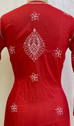 Load image into Gallery viewer, Anamta Women&#39;s Lucknowi Handcrafted Cotton Chikankari Top - HONC0165190
