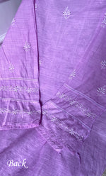 Load image into Gallery viewer, Women&#39;s Lakhnavi Handcrafted Chanderi Silk Semi - Stitched Anarkali And Dupatta Set - HONC0273162
