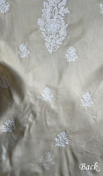 Load image into Gallery viewer, Women&#39;s Lakhnavi Handcrafted Unstitched Cotton Chikankari Suit Material - HONC0294092
