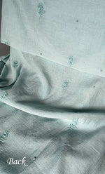 将图像加载到图库查看器中， Women&#39;s Lakhnavi Handcrafted Maheshwari Mul Chanderi Unstitched Kurta And Dupatta Set- HONC0273018
