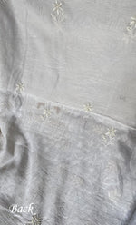 Load image into Gallery viewer, Mehr Women&#39;s Lakhnavi Handcrafted Maheshwari Mul Chanderi Unstitched Kurta And Dupatta Set- HONC0286819
