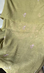 Load image into Gallery viewer, Mehr Women&#39;s Lakhnavi Handcrafted Maheshwari Mul Chanderi Kurta And Dupatta Set- HONC0294448
