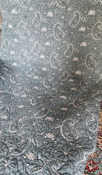将图像加载到图库查看器中， Women's Lakhnavi Handcrafted Cotton Unstitched Chikankari Suit Material - HONC0354989