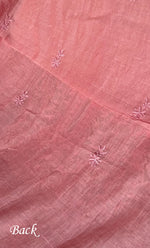 Load image into Gallery viewer, Women's Lakhnavi Handcrafted Unstitched Mul Chanderi Kurta And Dupatta Set - HONC0312996