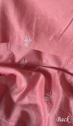 Load image into Gallery viewer, Women&#39;s Lakhnavi Handcrafted Mul Chanderi Chikankari Full Suit Material - HONC0256279
