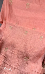 Load image into Gallery viewer, Women's Lakhnavi Handcrafted Mul Chanderi UnStitched Kurta And Dupatta Set - HONC0280877