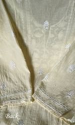 将图像加载到图库查看器中， Women&#39;s Lakhnavi Handcrafted Maheshwari Mul Chanderi Semi - Stitched Unstitched Kurta And Dupatta Set - HONC0299233
