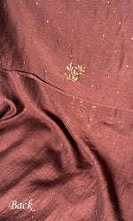 Load image into Gallery viewer, Women&#39;s Lucknowi Handcrafted Mul Chanderi Chikankari Full Suit Material - HONC0153813
