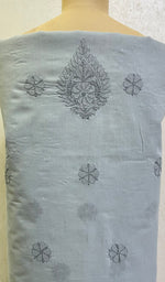 Load image into Gallery viewer, Women&#39;s Lakhnavi Handcrafted Cotton Chikankari Suit Material-HONC0150803
