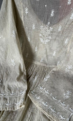 Load image into Gallery viewer, Women&#39;s Lakhnavi Handcrafted Mul Chanderi Semi - Stitched Kurta And Dupatta Set - HONC0298176
