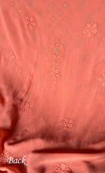 Load image into Gallery viewer, Women's Lakhnavi Handcrafted Viscose Georgette Chikankari Full Suit Material - HONC0271095