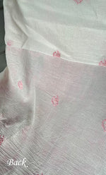 将图像加载到图库查看器中， Women&#39;s Lakhnavi Handcrafted Maheshwari Mul Chanderi Unstitched Kurta And Dupatta Set- HONC0286817
