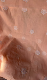 Load image into Gallery viewer, Alayna Women&#39;s Lakhnavi Handcrafted Unstitched Cotton Chikankari Suit Material - HONC0294560

