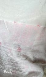 Load image into Gallery viewer, Women&#39;s Lakhnavi Handcrafted Maheshwari Mul Chanderi Unstitched Kurta And Dupatta Set- HONC0312961
