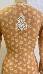 将图像加载到图库查看器中， Women&#39;s Lakhnavi Handcrafted Modal Cotton Chikankari Kurta And Palazzo Set - HONC0153863
