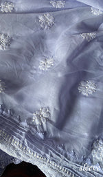 Load image into Gallery viewer, Women&#39;s Lakhnavi Handcrafted Cotton Chikankari Suit Material - HONC0289735
