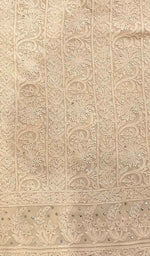 将图像加载到图库查看器中， Women&#39;s Lakhnavi Handcrafted Viscose Georgette Chikankari Unstitched Kurti Fabric - HONC0206912
