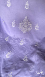 Load image into Gallery viewer, Women's Lakhnavi Handcrafted Cotton Unstitched Chikankari Suit Material - HONC0360788