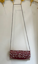 将图像加载到图库查看器中， Chikankari Clutch Bag - HONC0310078
