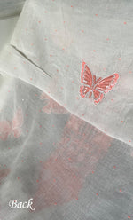 Load image into Gallery viewer, Titlee Women's Lakhnavi Handcrafted Unstitched Mul Chanderi Kurta And Dupatta Set - HONC0304156