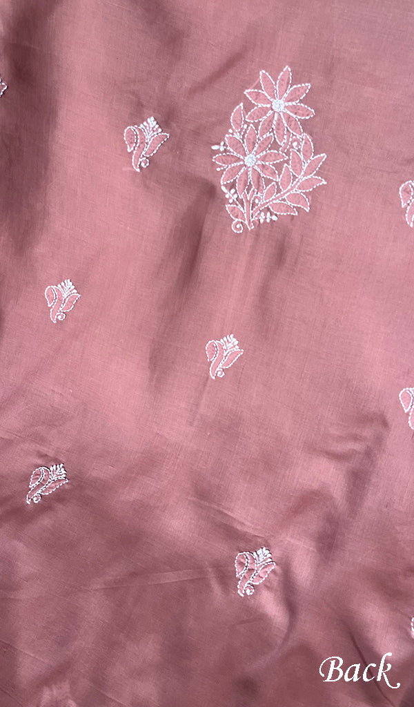Women's Lakhnavi Handcrafted Cotton Chikankari Suit Material - HONC0264505