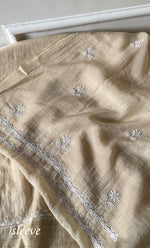 Load image into Gallery viewer, Women&#39;s Lakhnavi Handcrafted Unstitched Mul Chanderi Kurta And Dupatta Set - HONC0299222
