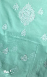 将图像加载到图库查看器中， Women&#39;s Lakhnavi Handcrafted Unstitched Cotton Chikankari Suit Material - HONC0285043
