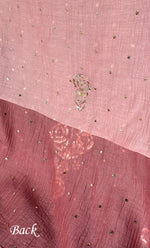 将图像加载到图库查看器中， Women's Lakhnavi Handcrafted Mul Chanderi Unstitched Chikankari Full Suit Material - HONC0328517