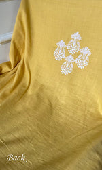 Load image into Gallery viewer, Women&#39;s Lakhnavi Handcrafted Unstitched Cotton Chikankari Suit Material - HONC0317001
