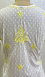 Load image into Gallery viewer, Women&#39;s Lucknowi Handcrafted Cotton Chikankari Kurti - HONC0159614