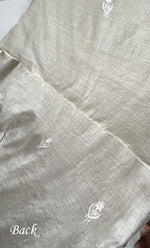 Load image into Gallery viewer, Women&#39;s Lakhnavi Handcrafted Munga Silk Chikankari Kurta And Dupatta Set- HONC0256730
