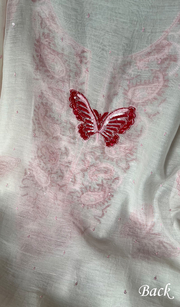 Titlee Women's Lakhnavi Handcrafted Mul Chanderi Kurta And Dupatta Set - HONC0267980